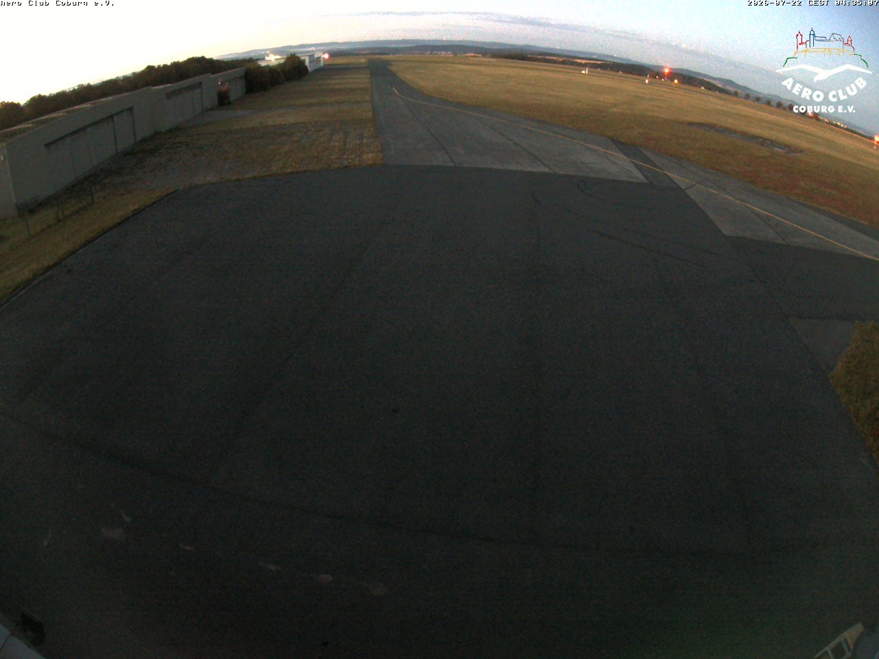 Archiv Foto Webcam Vorfeld Aero Club Coburg
