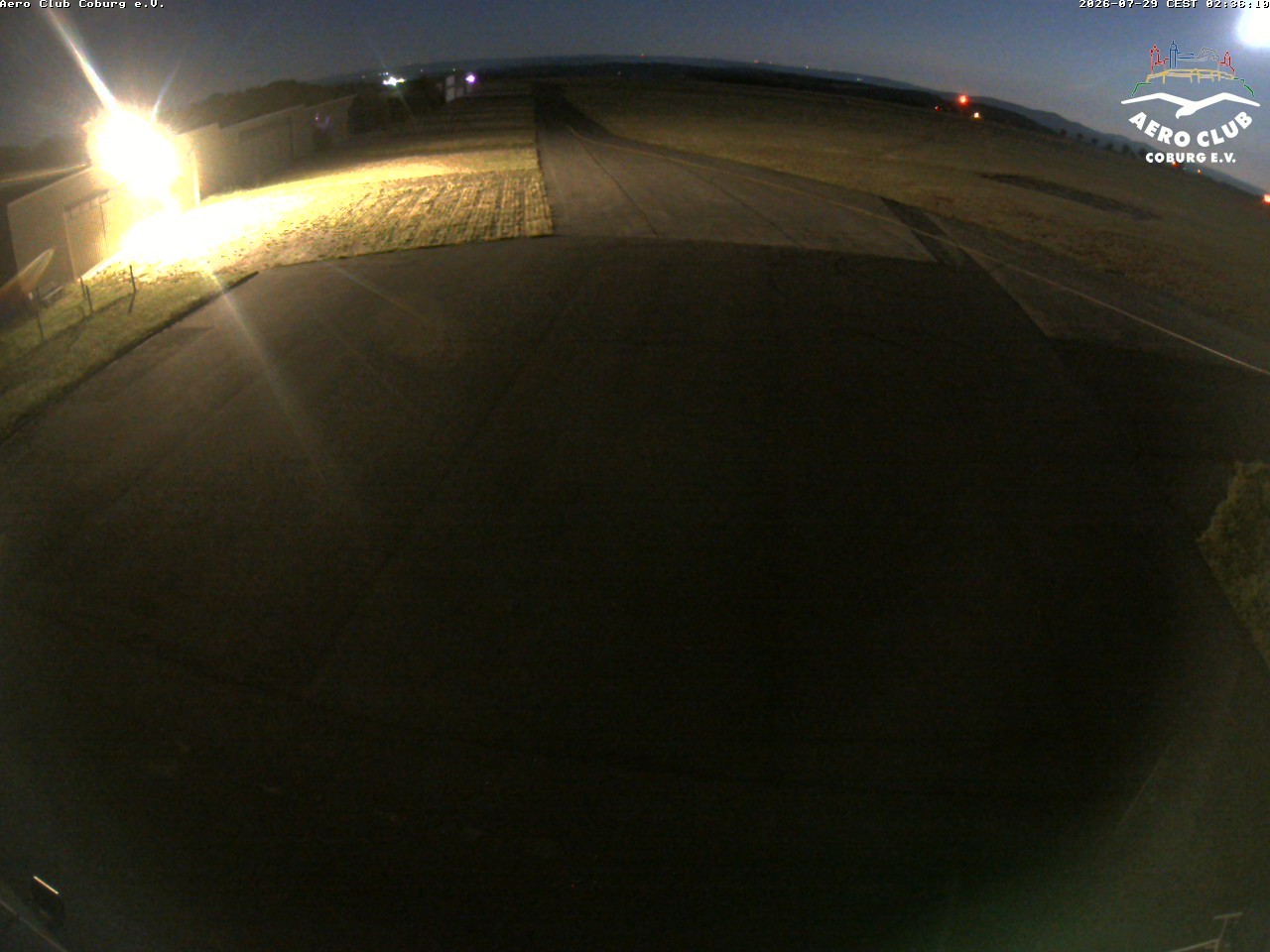 Archiv Foto Webcam Vorfeld Aero Club Coburg