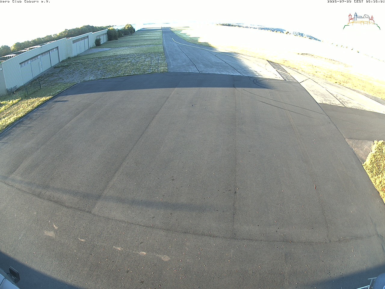 Archiv Foto Webcam Vorfeld Aero Club Coburg