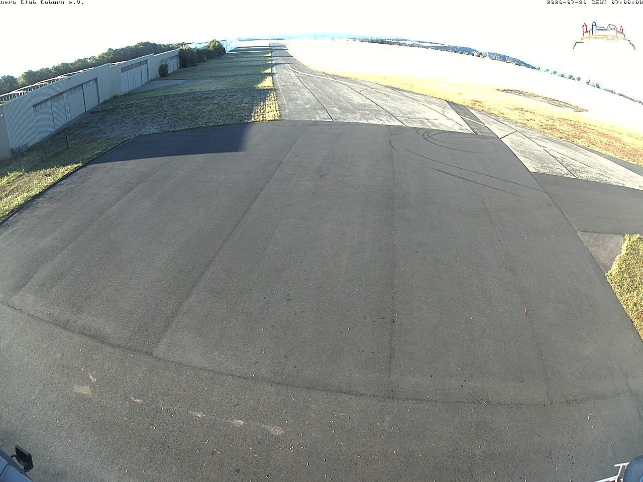 Archiv Foto Webcam Vorfeld Aero Club Coburg