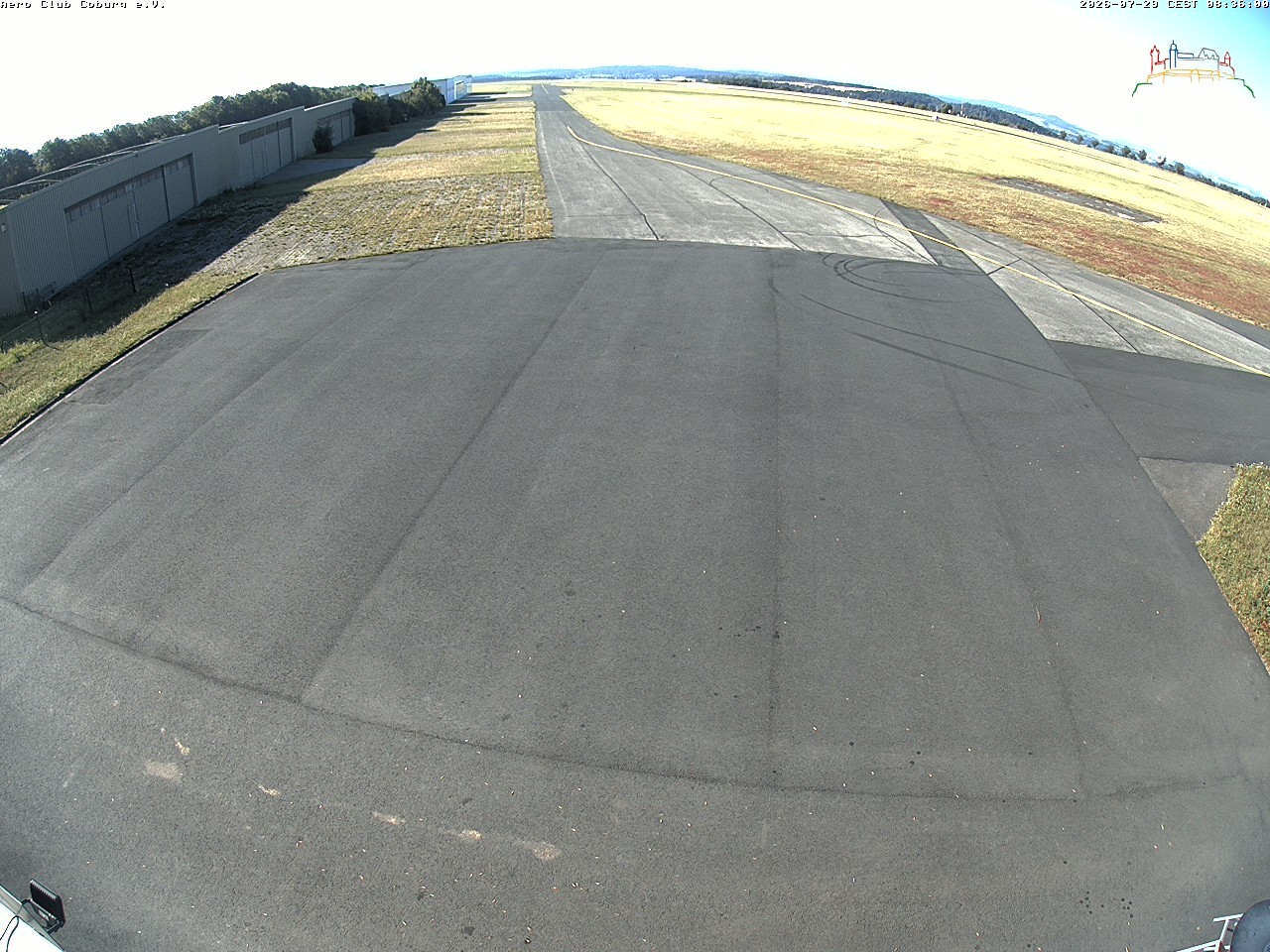 Archiv Foto Webcam Vorfeld Aero Club Coburg