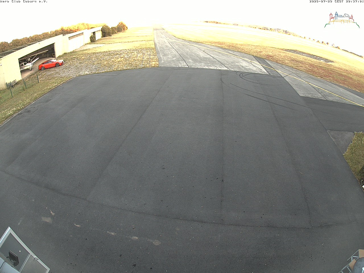 Archiv Foto Webcam Vorfeld Aero Club Coburg