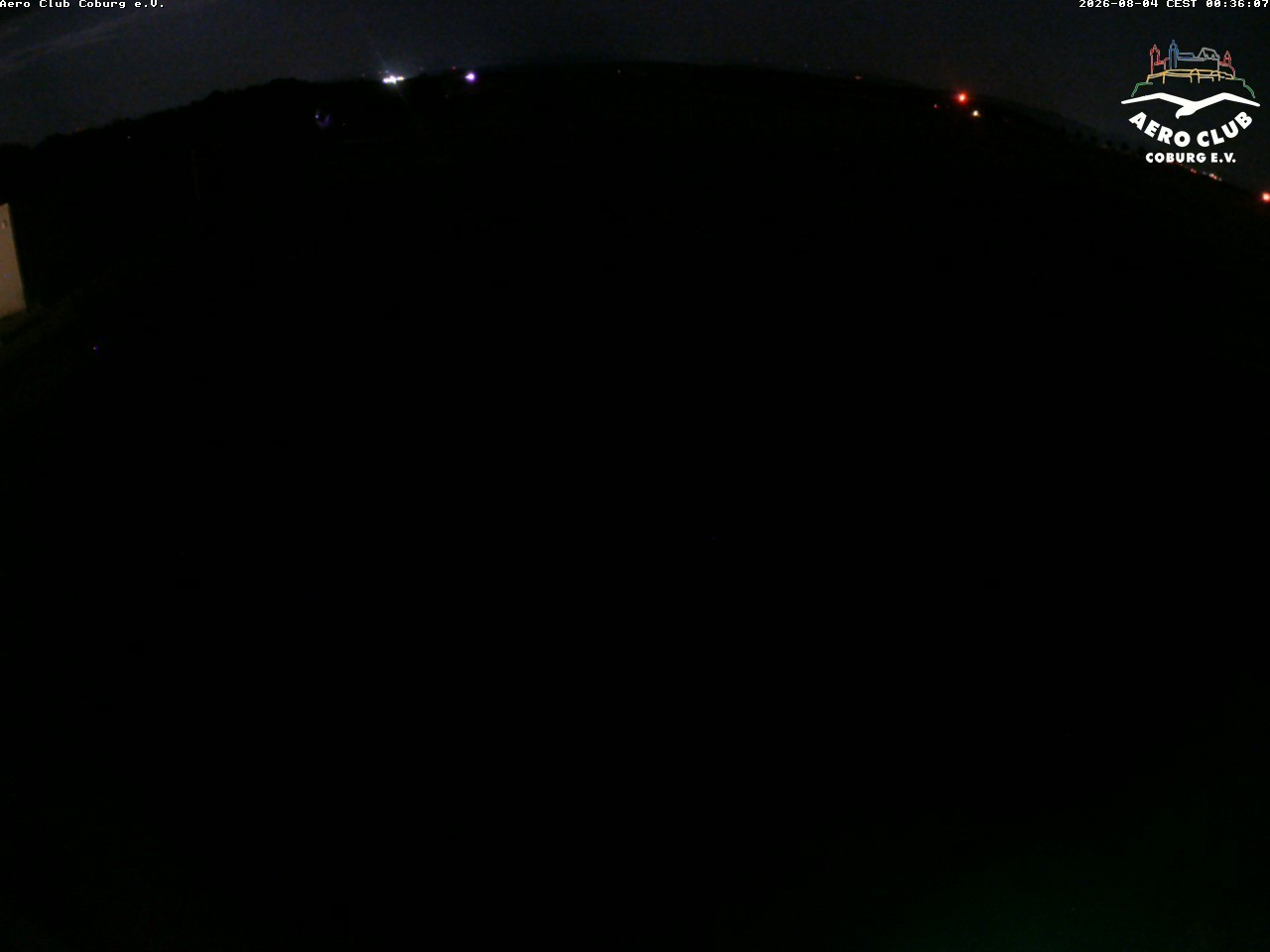 Archiv Foto Webcam Vorfeld Aero Club Coburg