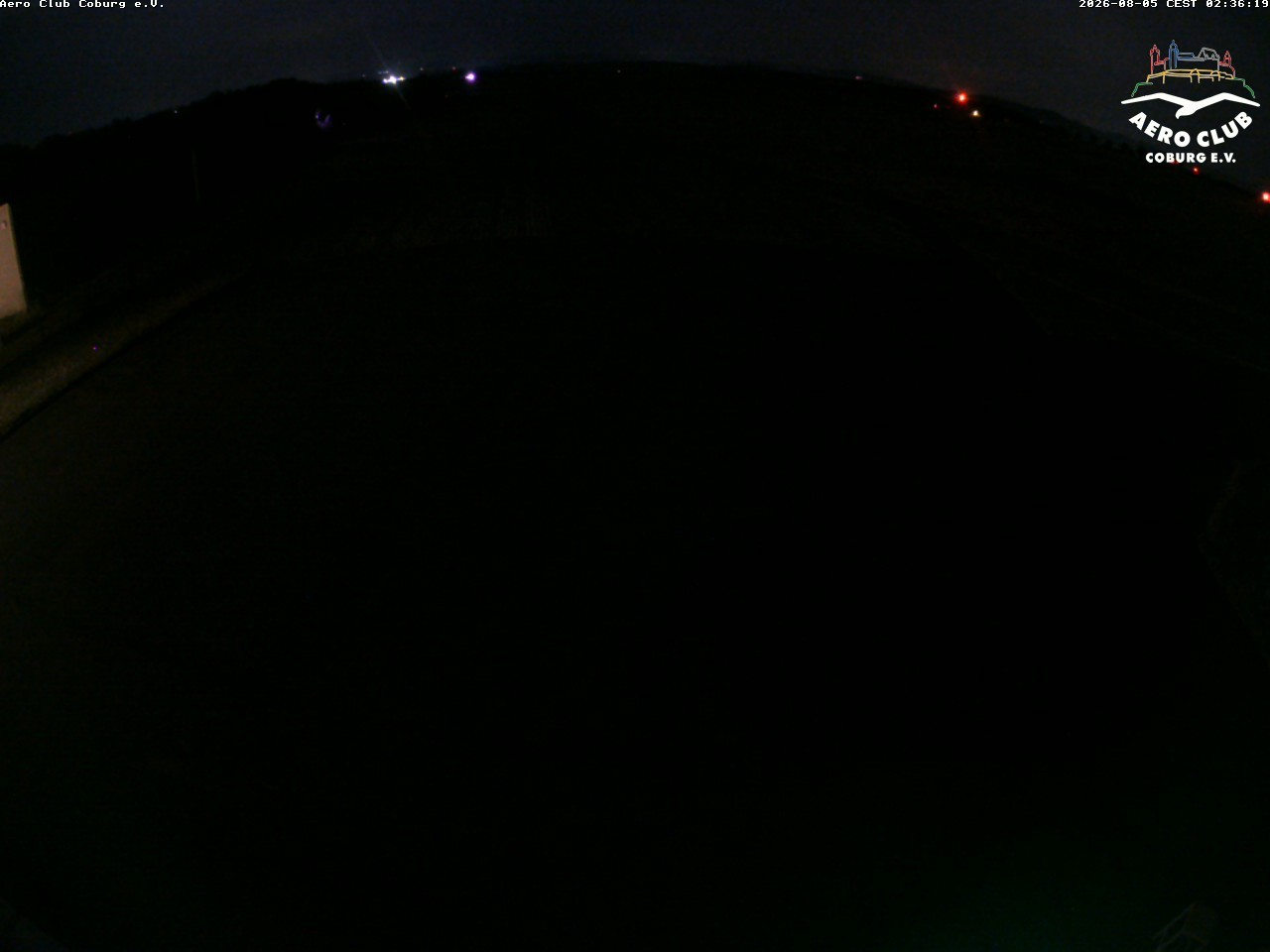 Archiv Foto Webcam Vorfeld Aero Club Coburg