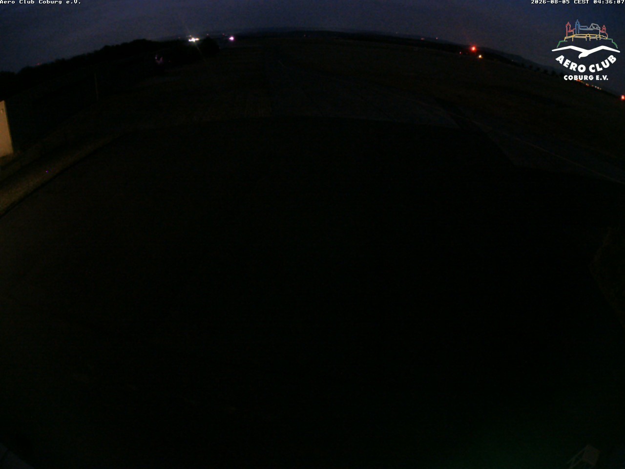 Archiv Foto Webcam Vorfeld Aero Club Coburg