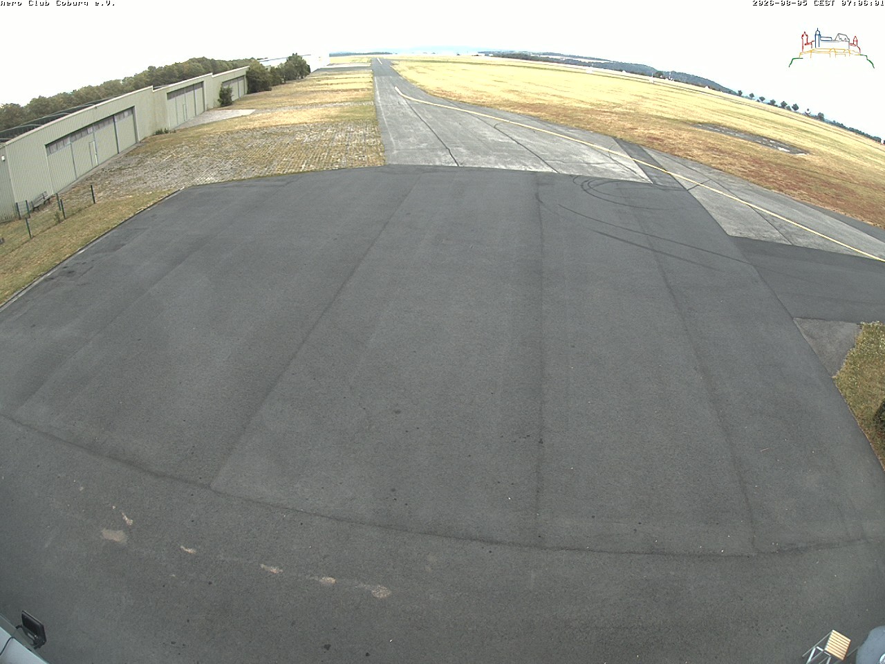 Archiv Foto Webcam Vorfeld Aero Club Coburg