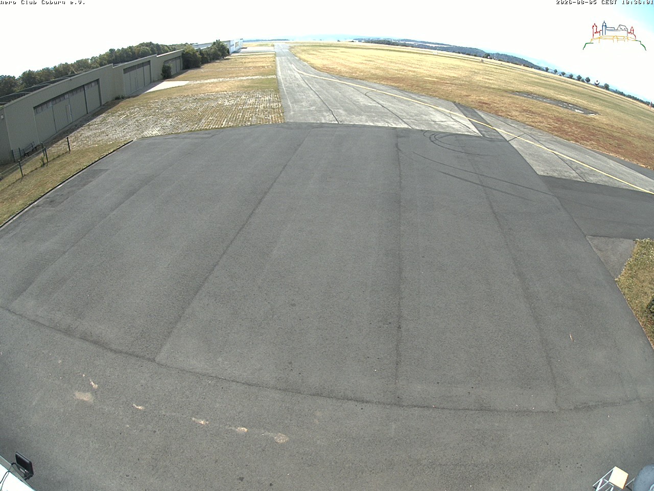 Archiv Foto Webcam Vorfeld Aero Club Coburg