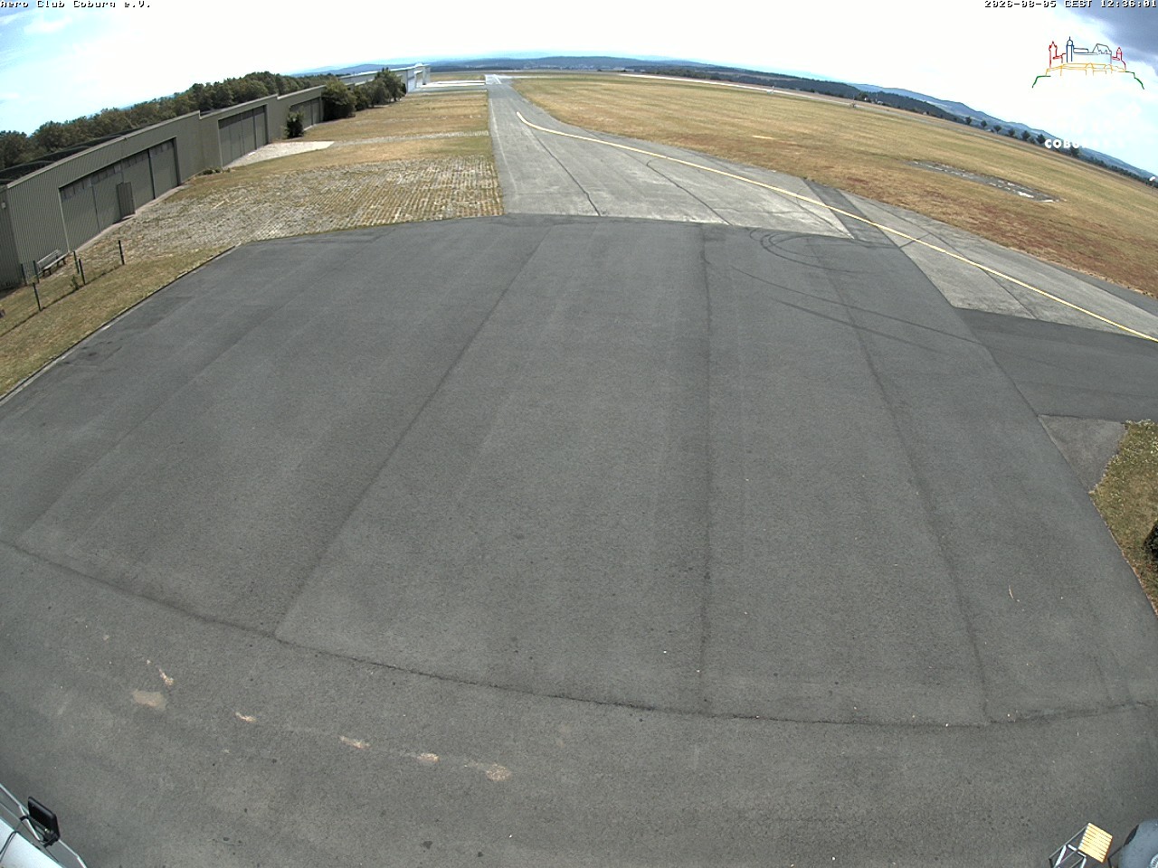 Archiv Foto Webcam Vorfeld Aero Club Coburg