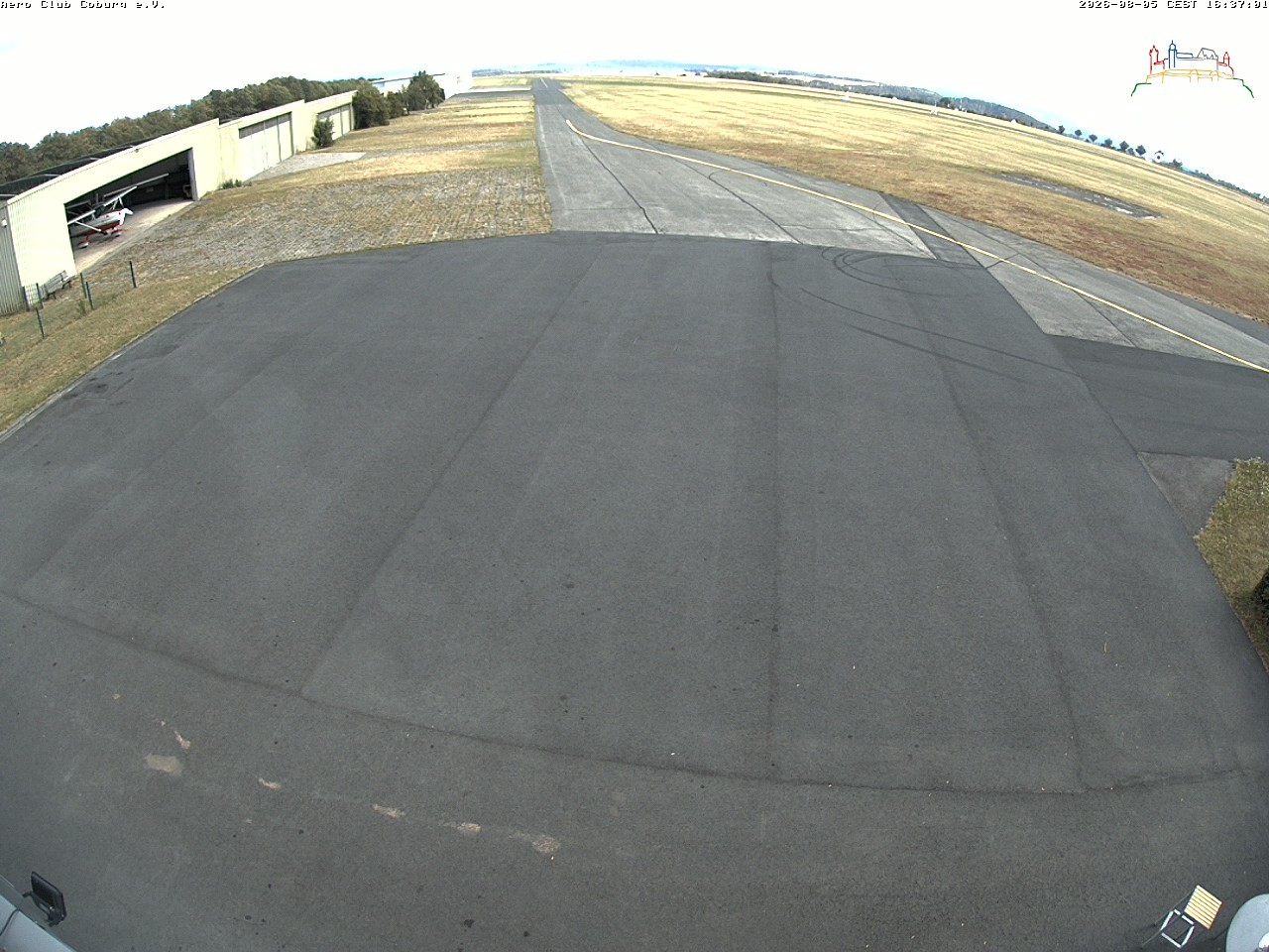 Archiv Foto Webcam Vorfeld Aero Club Coburg