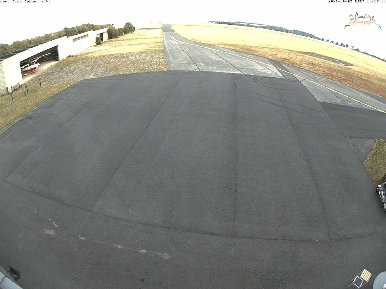 Archiv Foto Webcam Vorfeld Aero Club Coburg