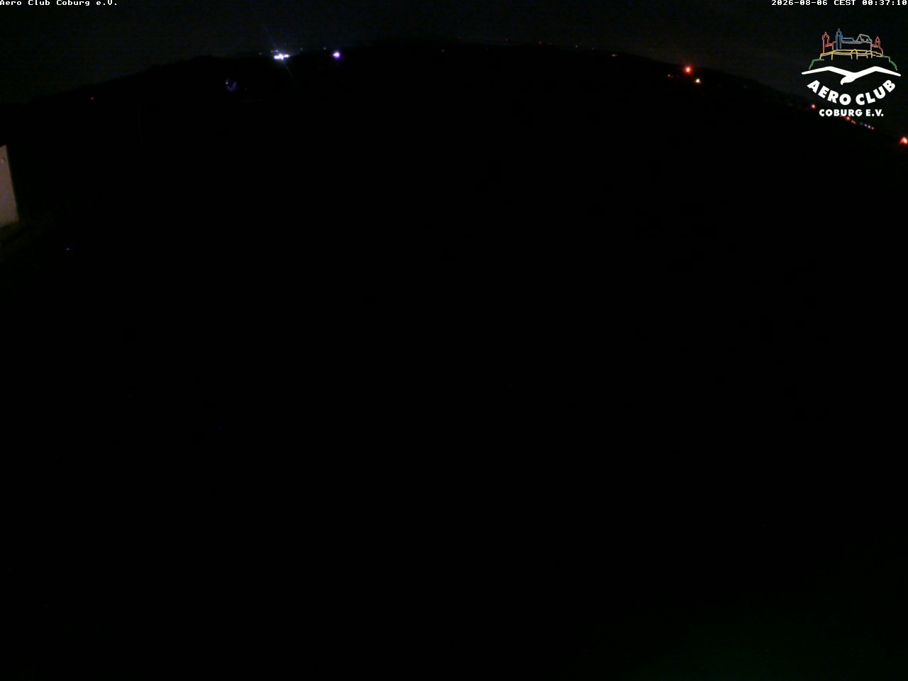 Archiv Foto Webcam Vorfeld Aero Club Coburg