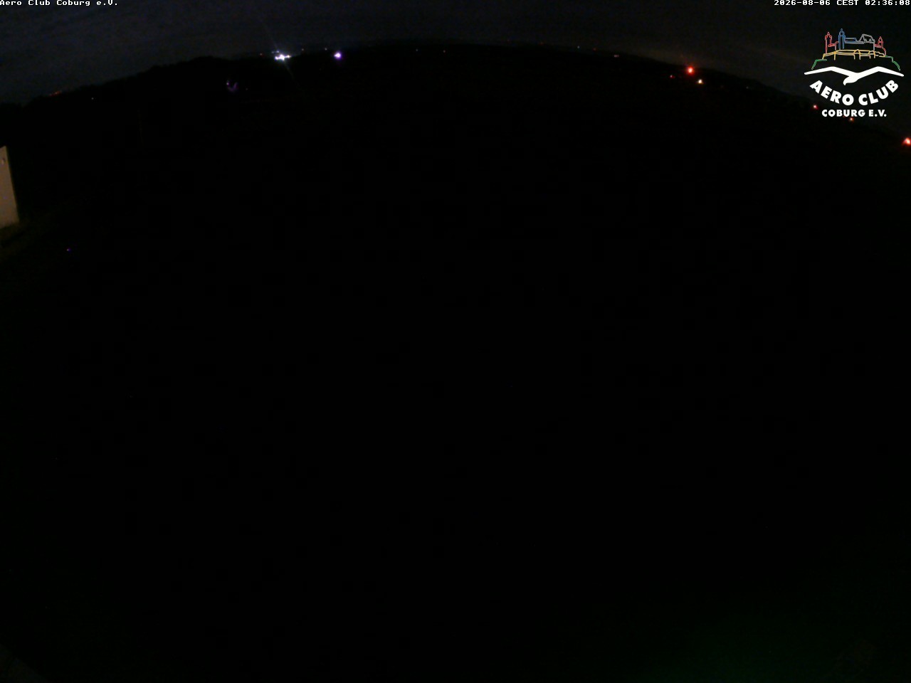 Archiv Foto Webcam Vorfeld Aero Club Coburg