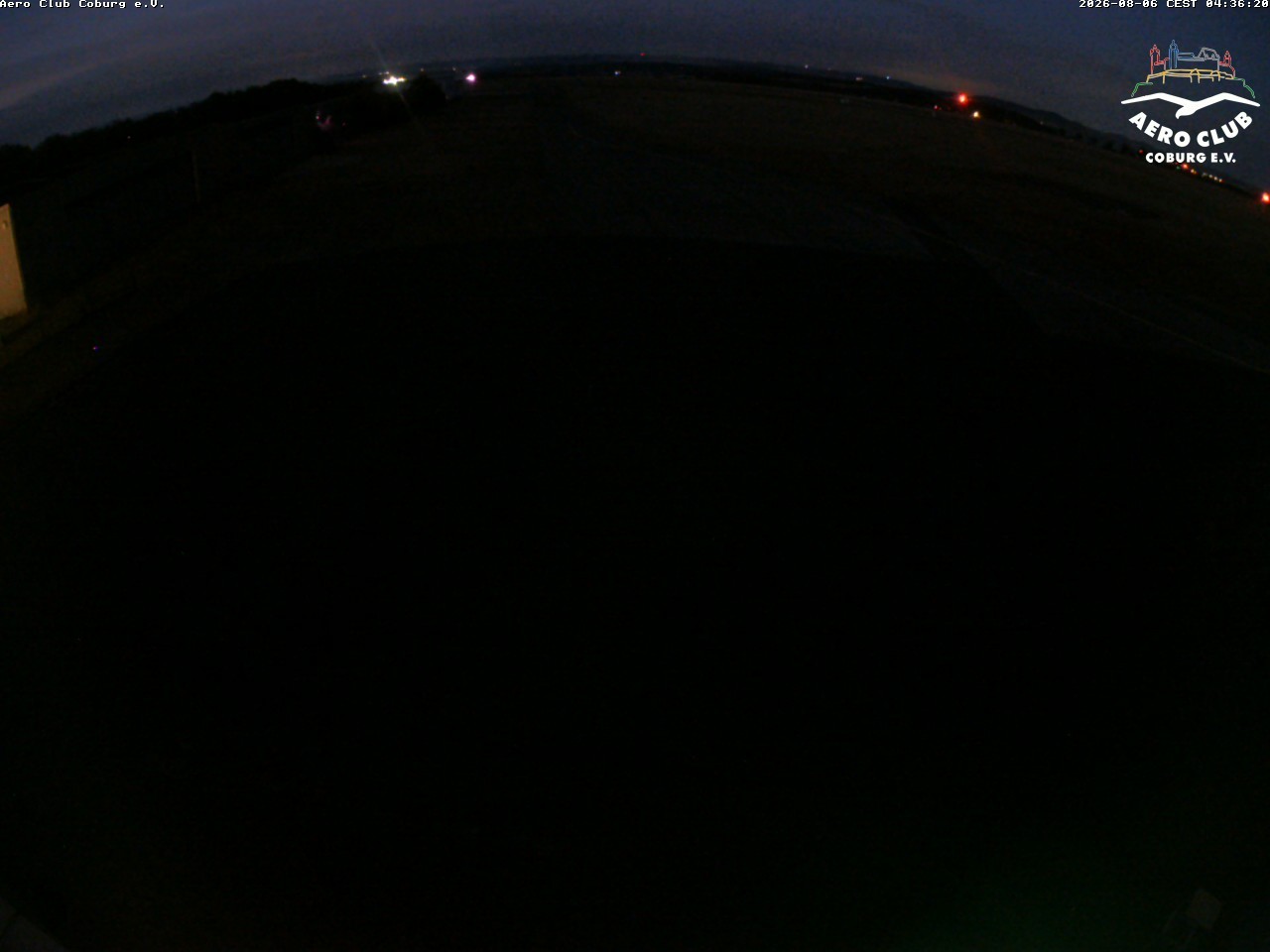 Archiv Foto Webcam Vorfeld Aero Club Coburg