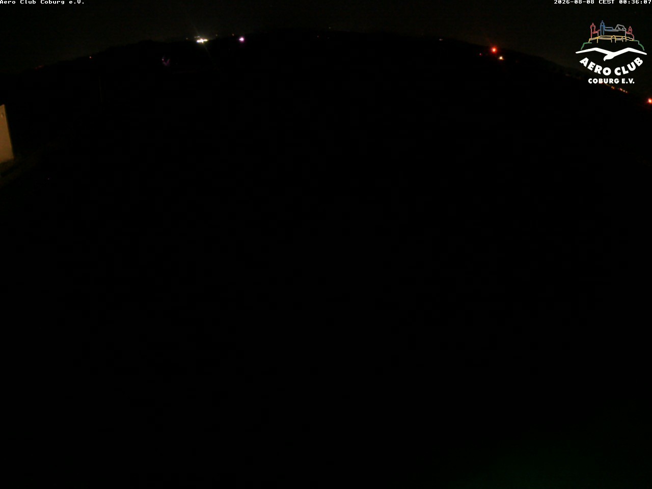 Archived image Webcam Aero Club Coburg