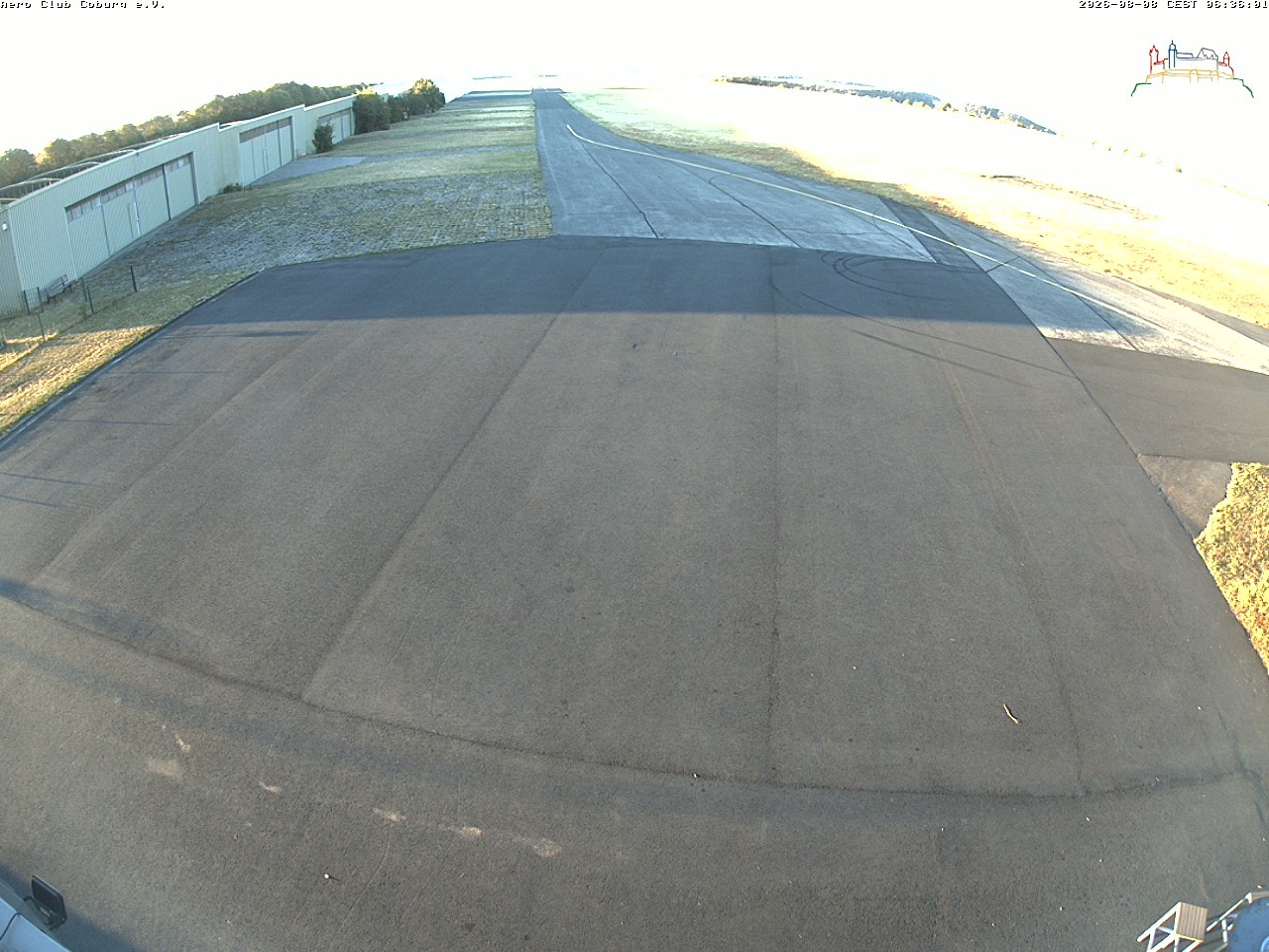 Archived image Webcam Aero Club Coburg