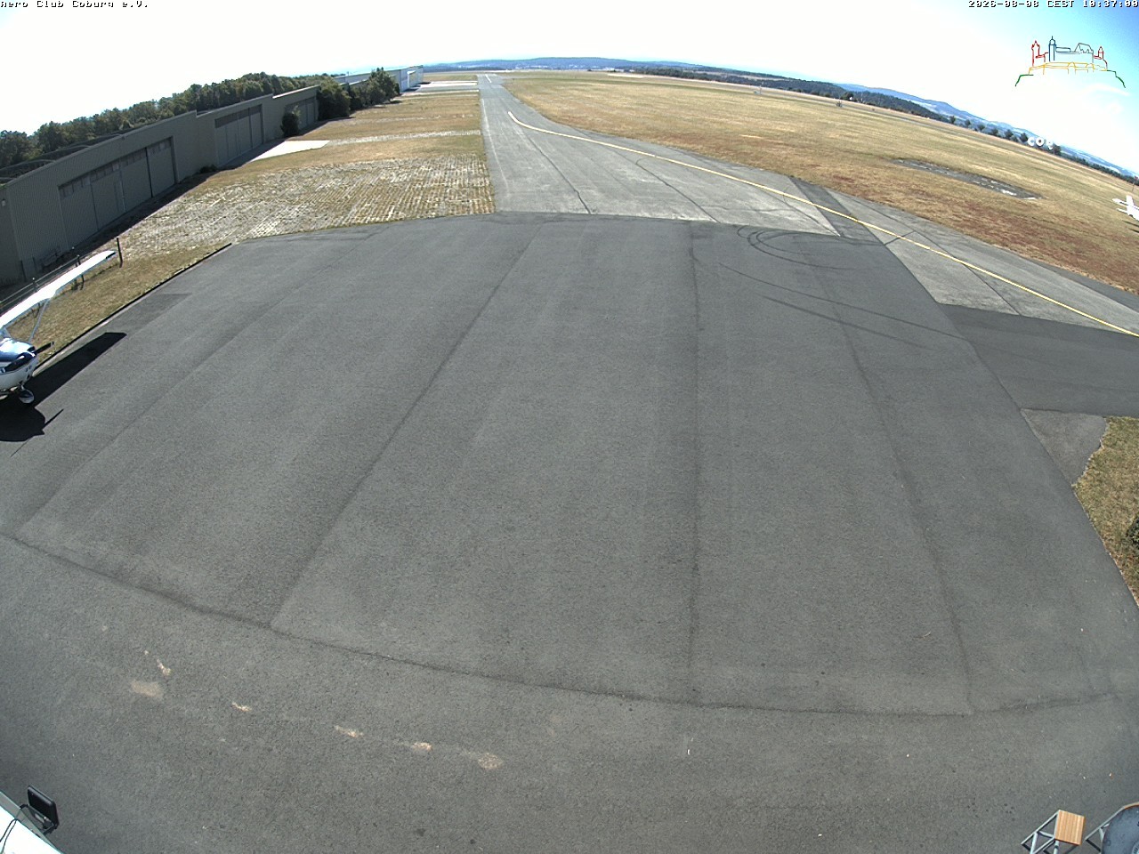 Archived image Webcam Aero Club Coburg