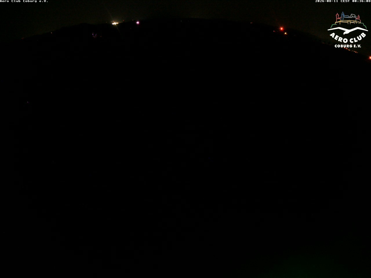 Archiv Foto Webcam Vorfeld Aero Club Coburg