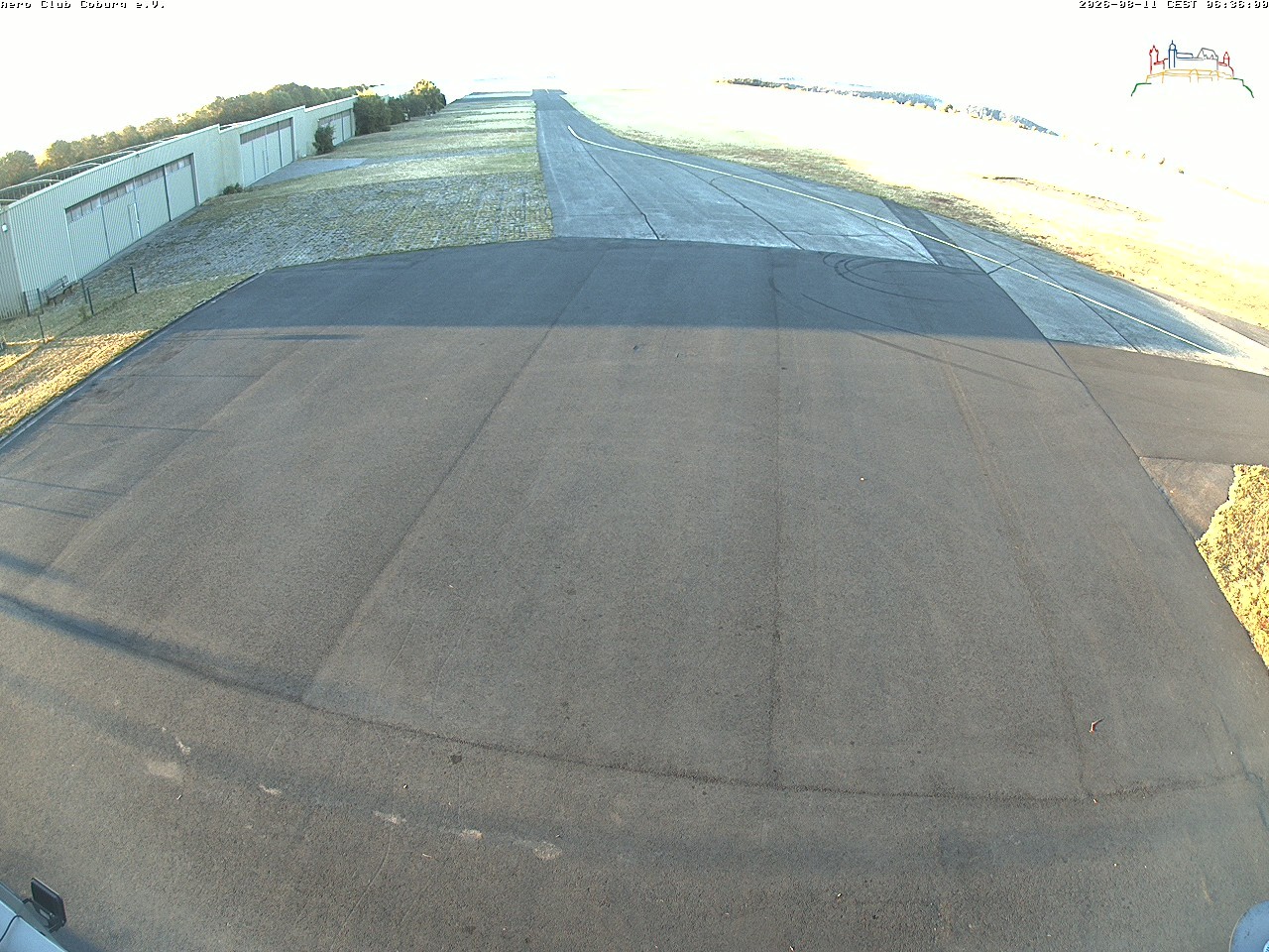 Archiv Foto Webcam Vorfeld Aero Club Coburg