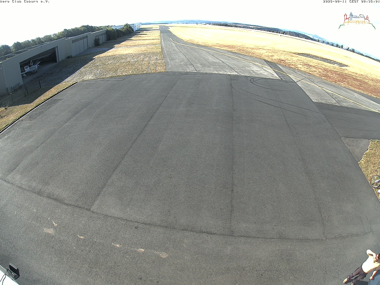Archiv Foto Webcam Vorfeld Aero Club Coburg