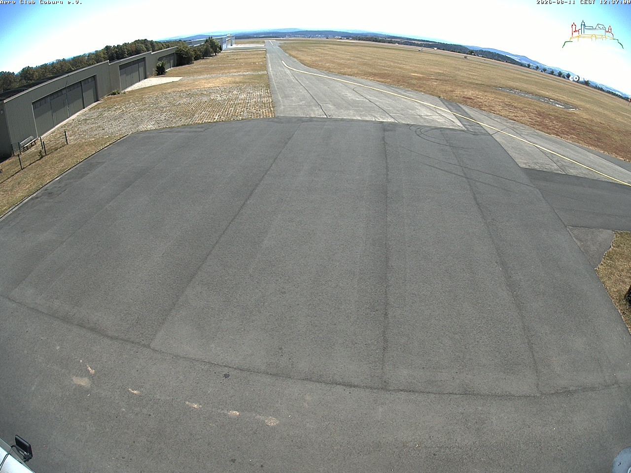 Archiv Foto Webcam Vorfeld Aero Club Coburg