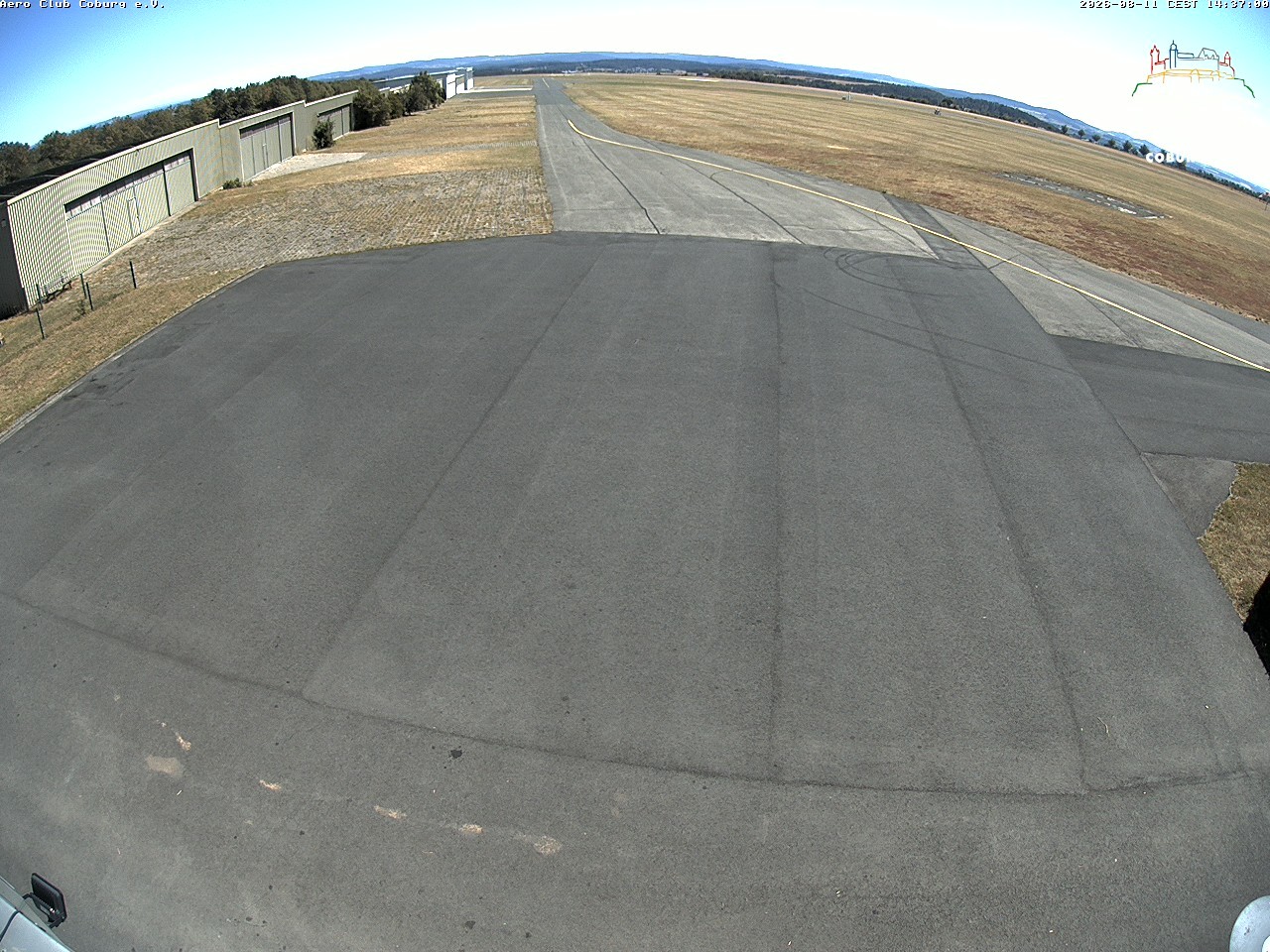 Archiv Foto Webcam Vorfeld Aero Club Coburg