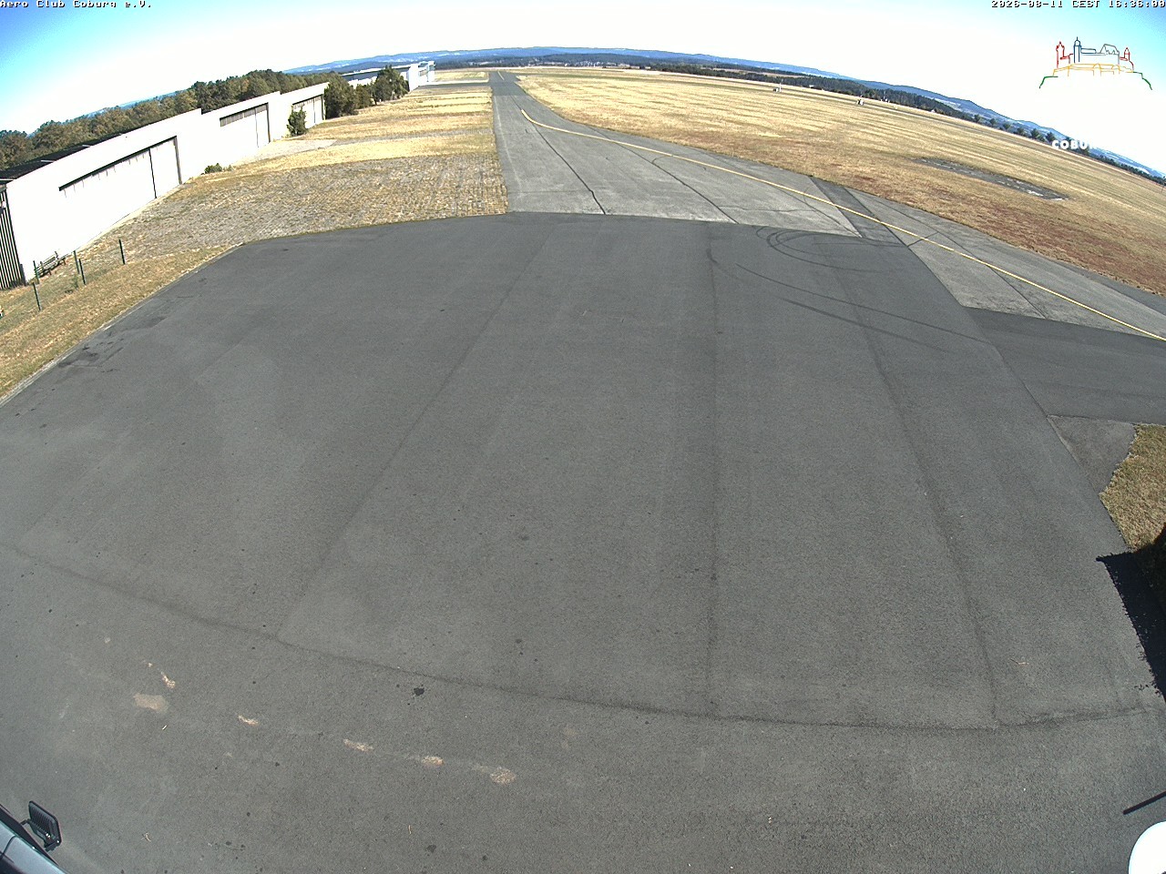 Archiv Foto Webcam Vorfeld Aero Club Coburg