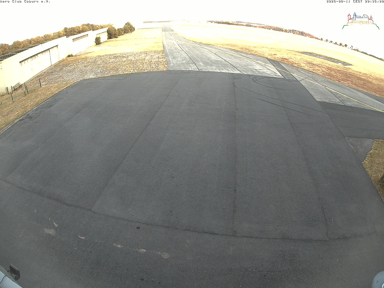 Archiv Foto Webcam Vorfeld Aero Club Coburg