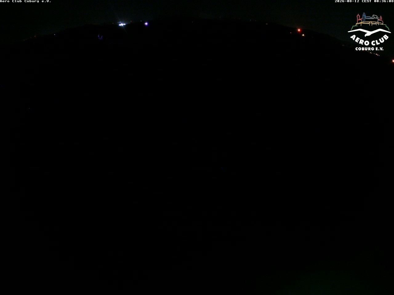 Archiv Foto Webcam Vorfeld Aero Club Coburg