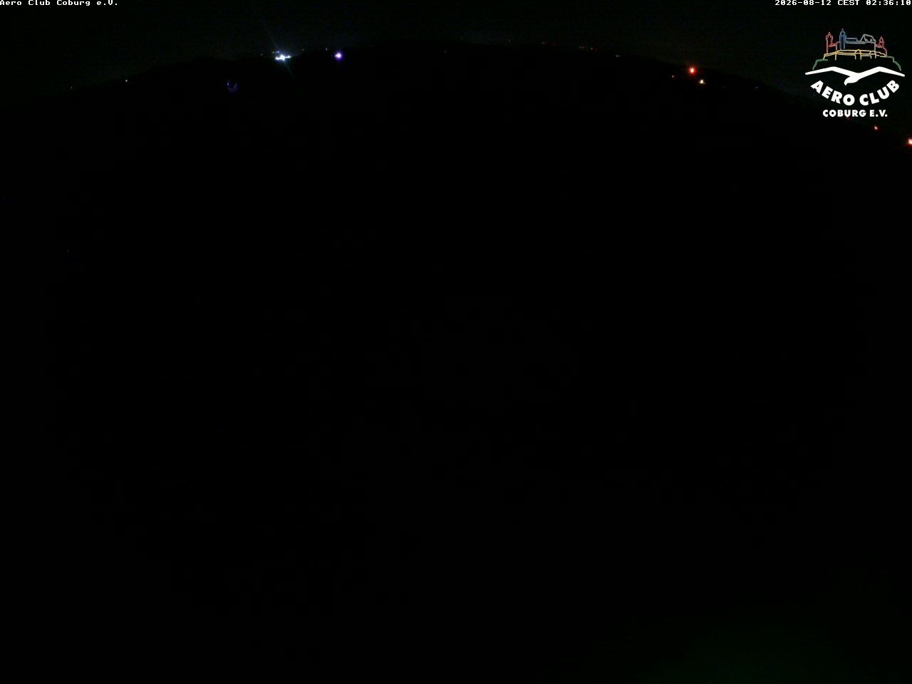Archiv Foto Webcam Vorfeld Aero Club Coburg
