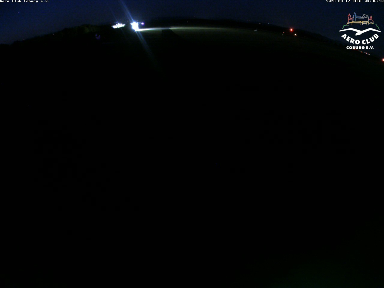 Archiv Foto Webcam Vorfeld Aero Club Coburg