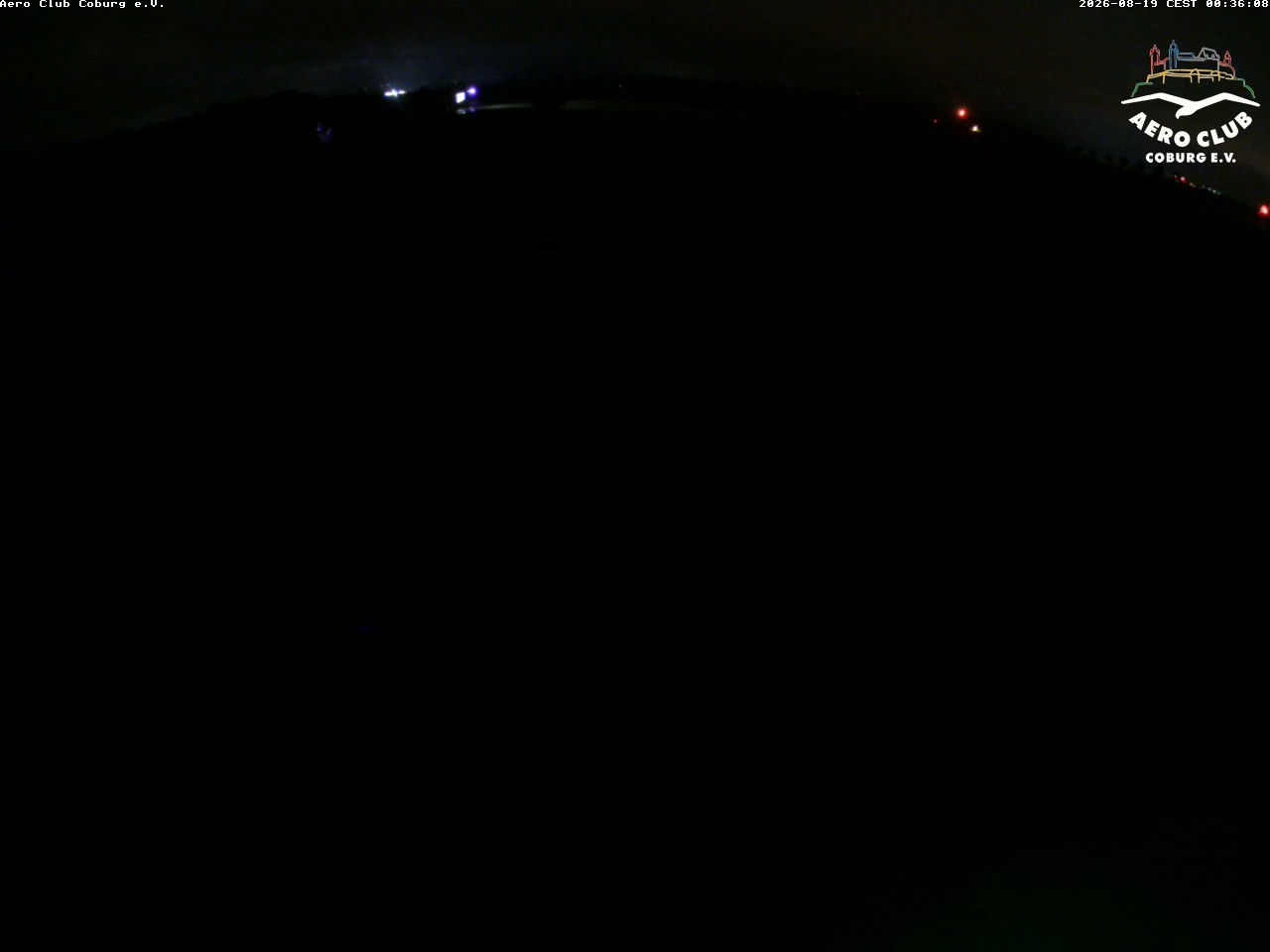 Archiv Foto Webcam Vorfeld Aero Club Coburg