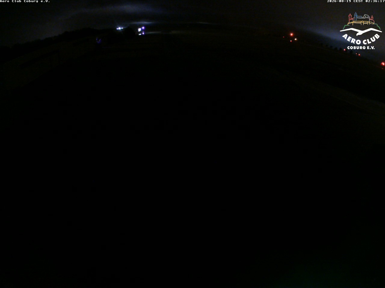 Archiv Foto Webcam Vorfeld Aero Club Coburg
