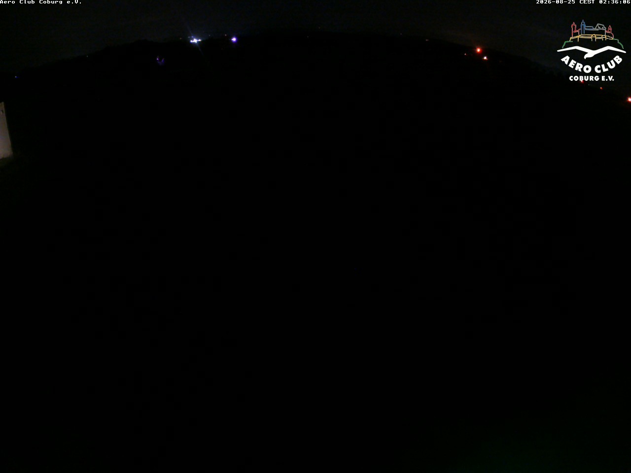 Archiv Foto Webcam Vorfeld Aero Club Coburg