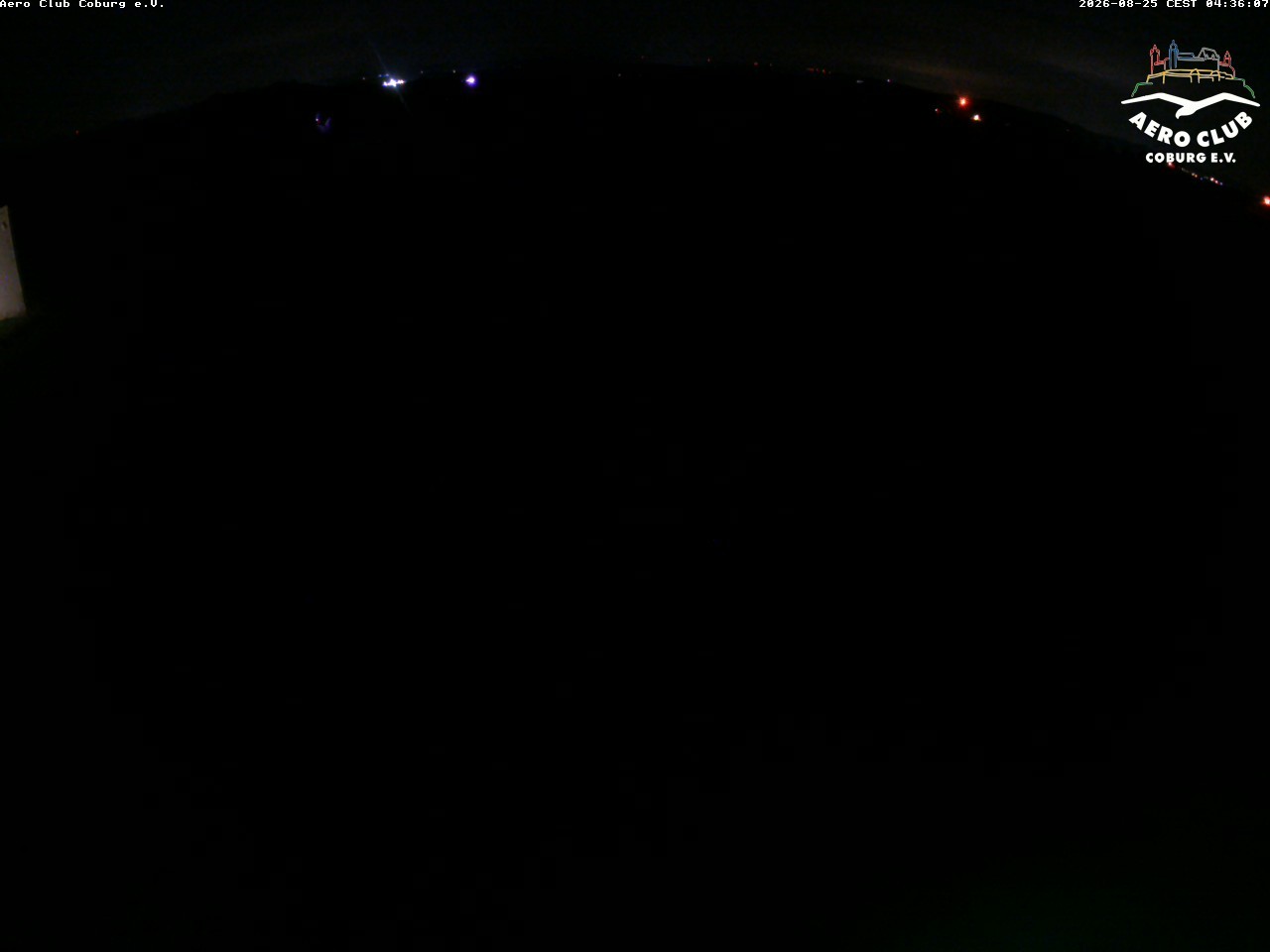 Archiv Foto Webcam Vorfeld Aero Club Coburg