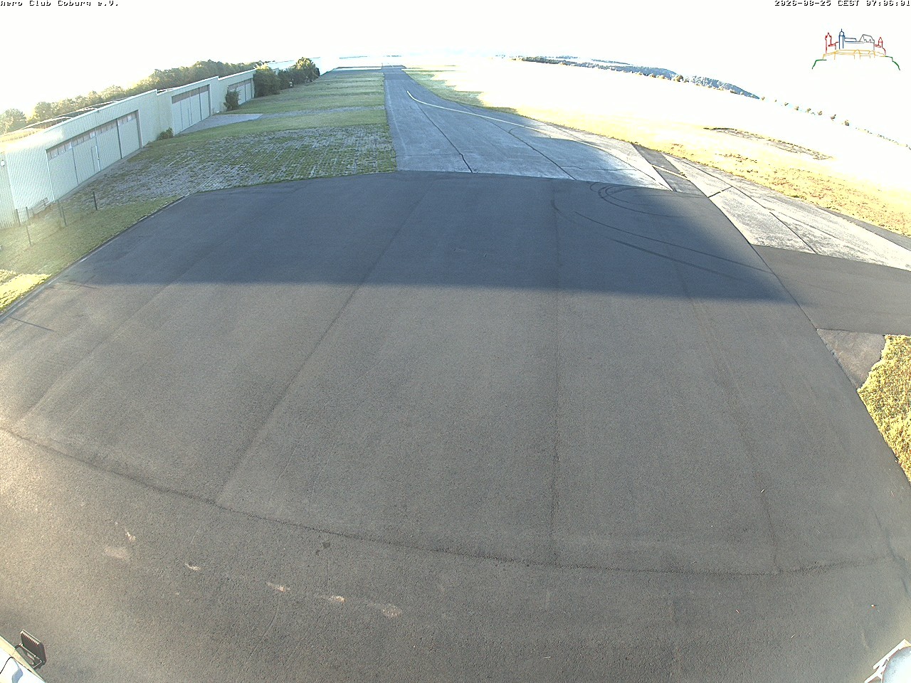 Archiv Foto Webcam Vorfeld Aero Club Coburg