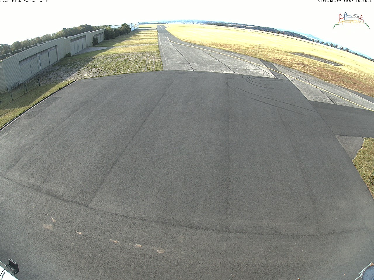 Archiv Foto Webcam Vorfeld Aero Club Coburg