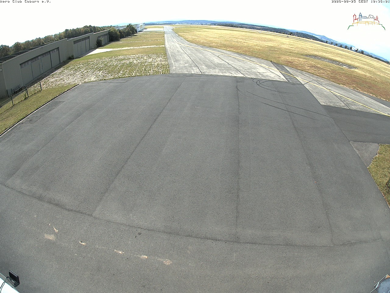 Archiv Foto Webcam Vorfeld Aero Club Coburg