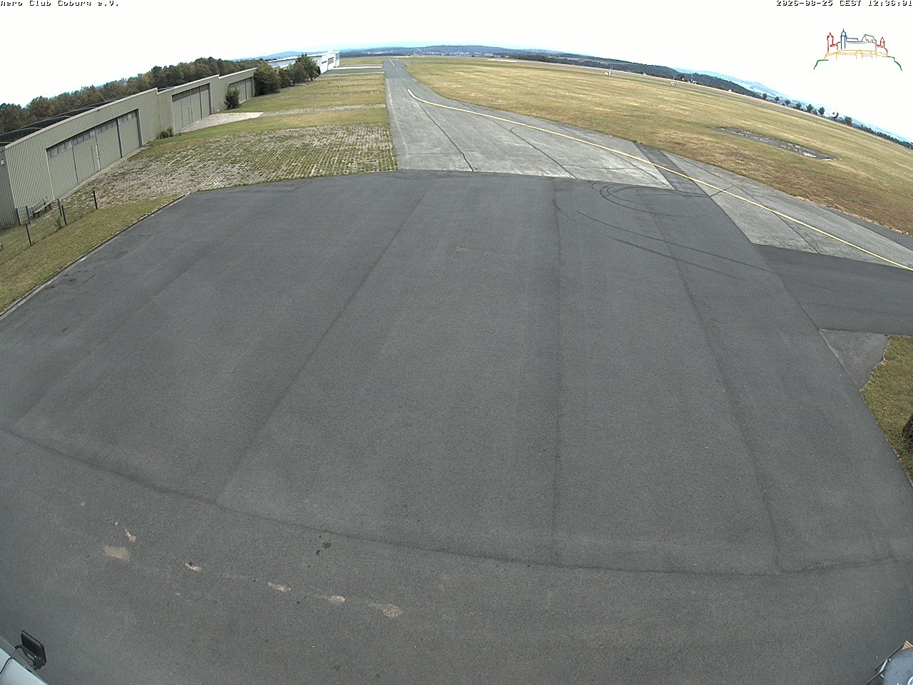 Archiv Foto Webcam Vorfeld Aero Club Coburg
