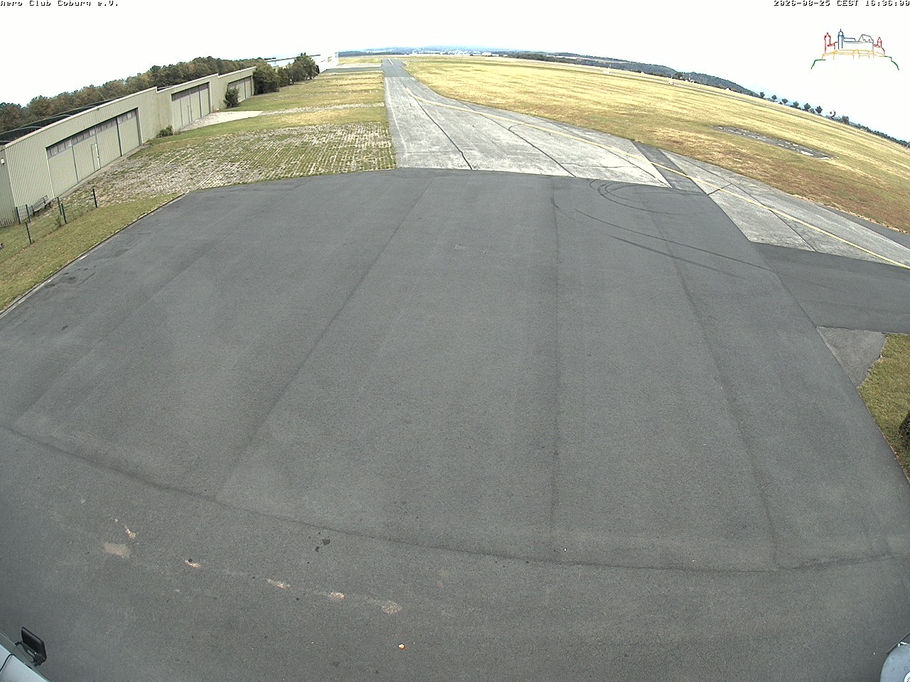 Archiv Foto Webcam Vorfeld Aero Club Coburg