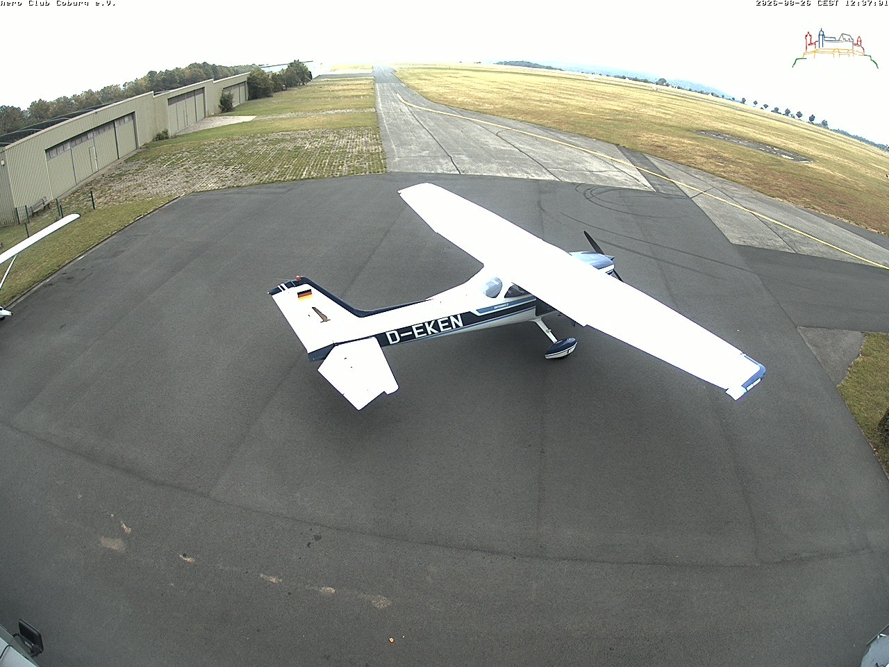 Archived image Webcam Aero Club Coburg