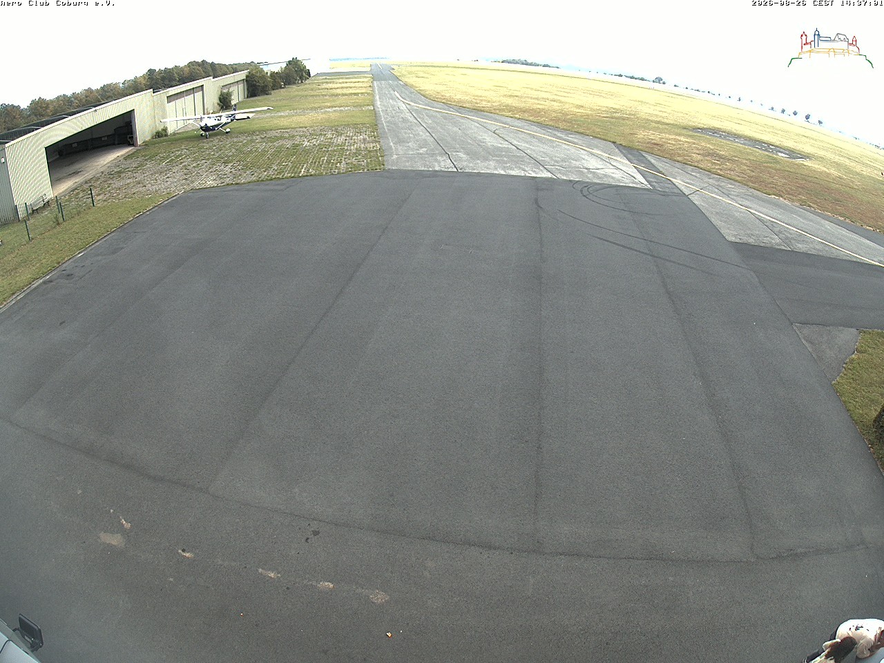 Archived image Webcam Aero Club Coburg
