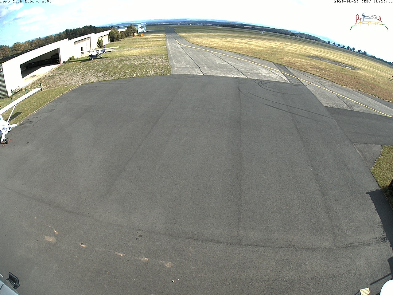 Archived image Webcam Aero Club Coburg