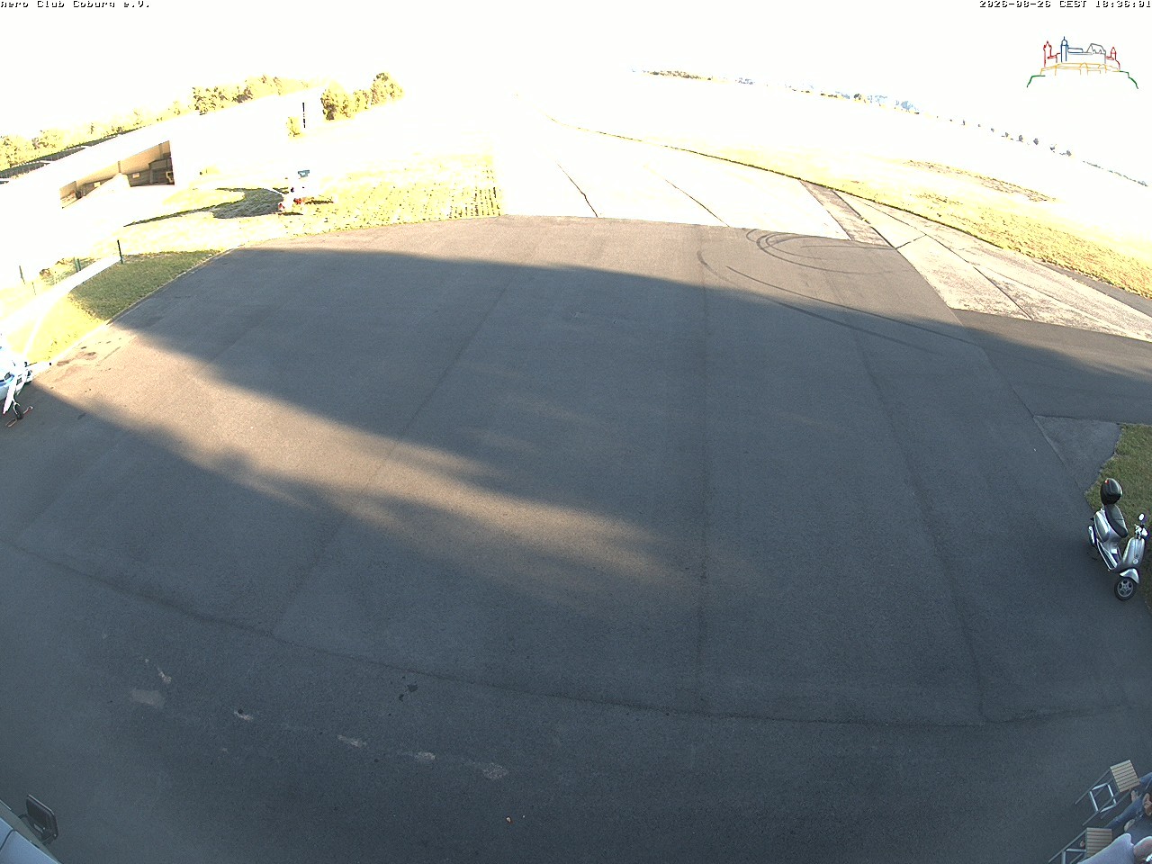Archived image Webcam Aero Club Coburg