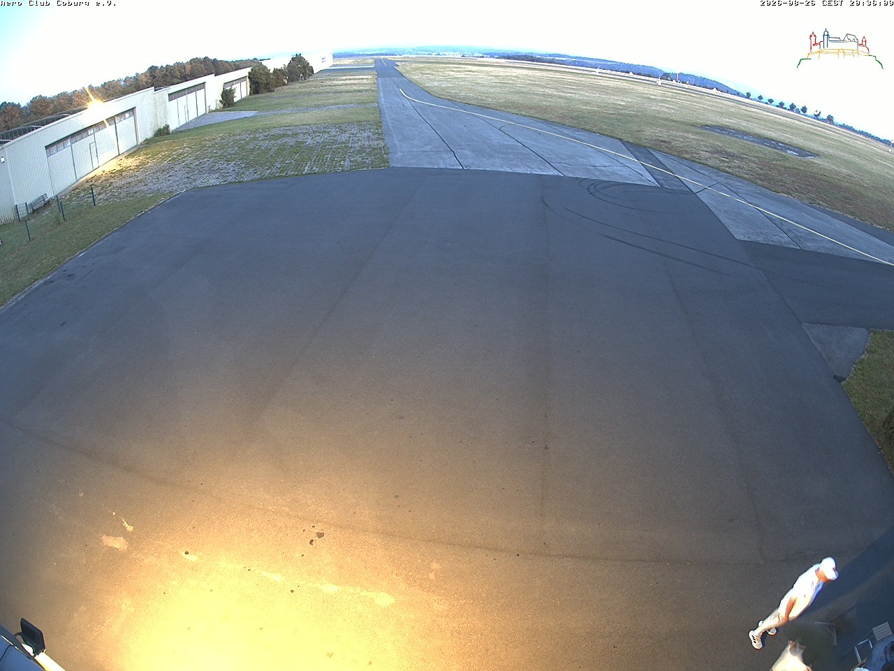 Archiv Foto Webcam Vorfeld Aero Club Coburg