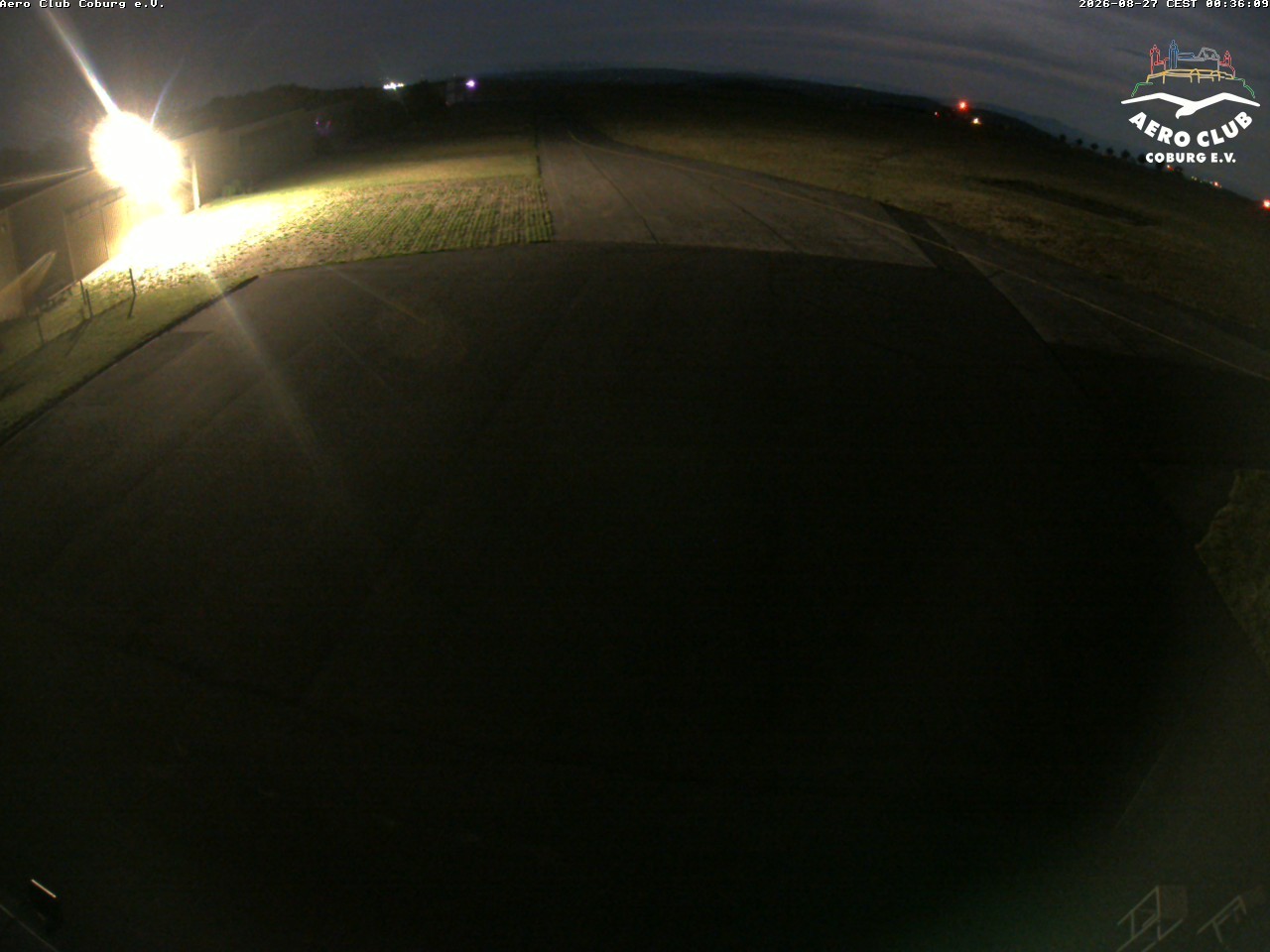 Archiv Foto Webcam Vorfeld Aero Club Coburg
