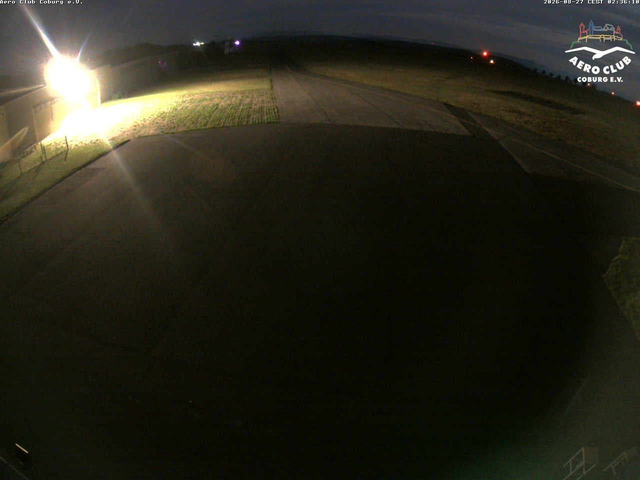 Archiv Foto Webcam Vorfeld Aero Club Coburg