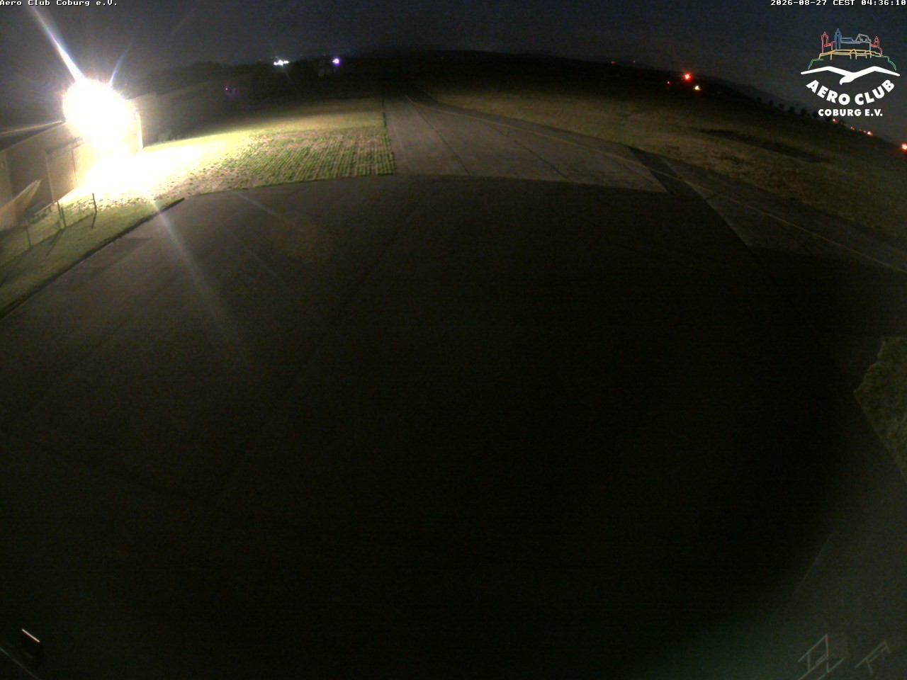 Archiv Foto Webcam Vorfeld Aero Club Coburg