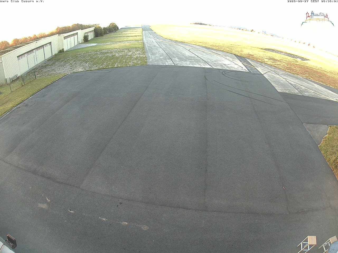 Archiv Foto Webcam Vorfeld Aero Club Coburg