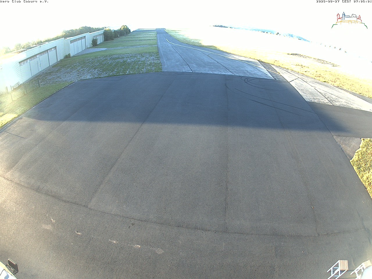 Archiv Foto Webcam Vorfeld Aero Club Coburg