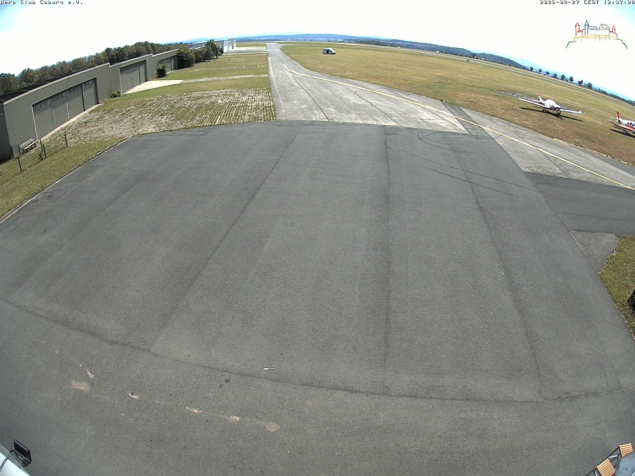 Archiv Foto Webcam Vorfeld Aero Club Coburg